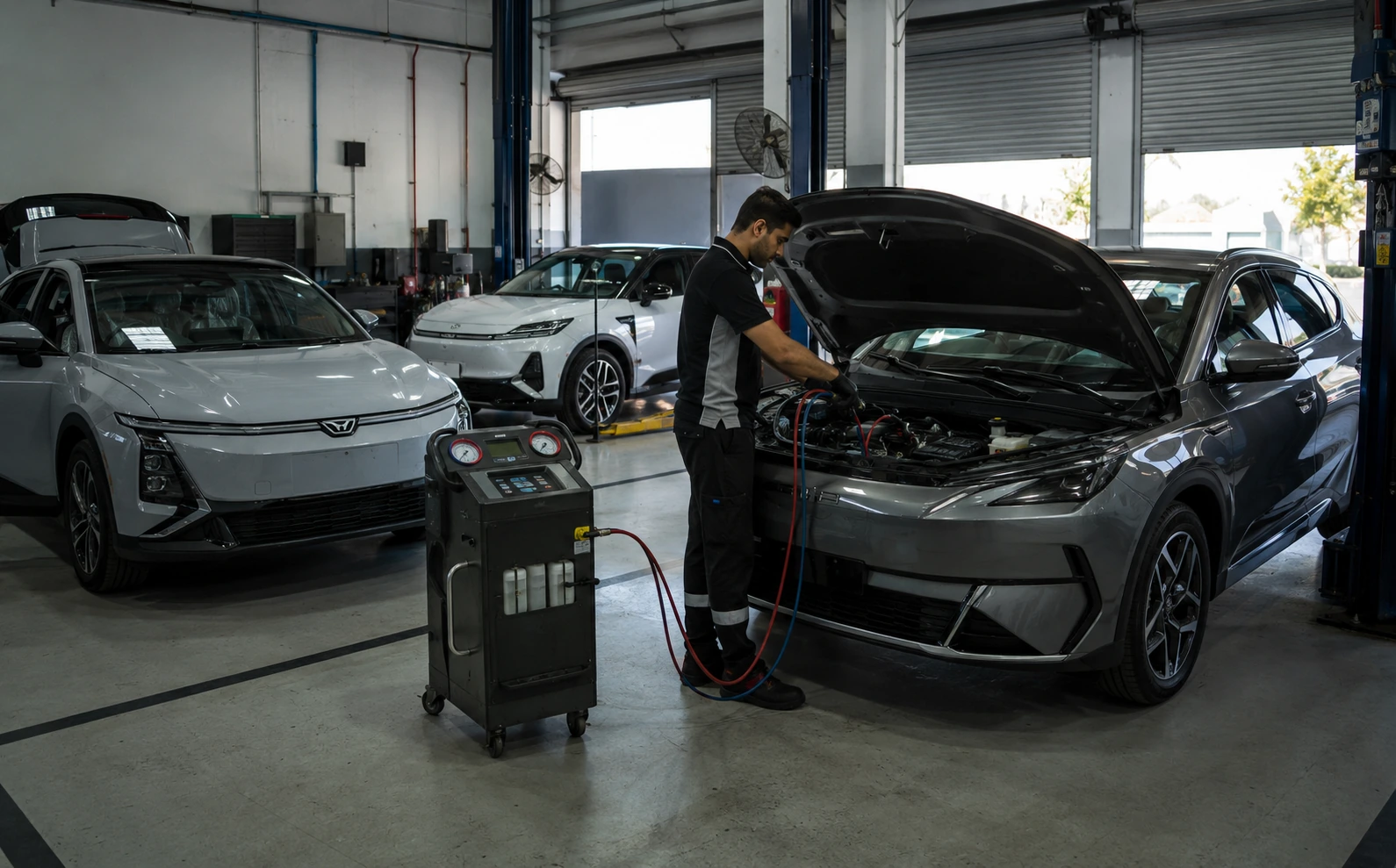 BYD MG Geely and Chinese EV AC repair model coverage